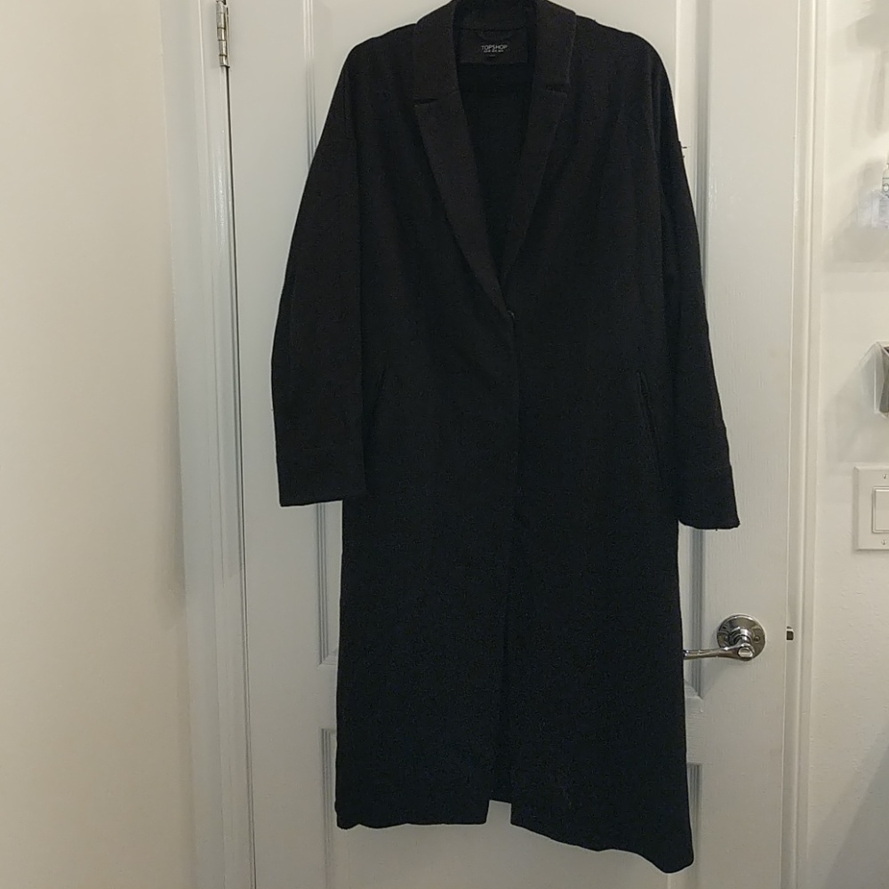Black Top Shop Trench Coat